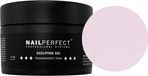 NailPerfect LED/UV Sculpting Gel Transparent Pink - 14gr