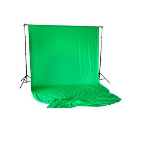 Bresser BR-D23 Support + 3x6m Doek Chromakey Groen