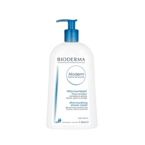 Bioderma Atoderm Crème de Douche Ultra-Nourrissant Douchegel 1000 ml Unisex Lichaam en Gezicht