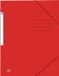 Oxford Top File + - hoekelastiek - A4 - rood - pak 10 stuks