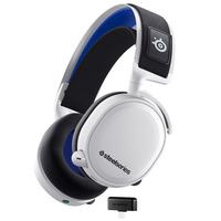 SteelSeries Arctis 7P+ Draadloze Gaming Headset - Zwart/Wit