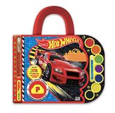 Hot Wheels Valigetta con acquerelli I colorelli Ediz a spirale Con acquerelli pennello pastello a cera