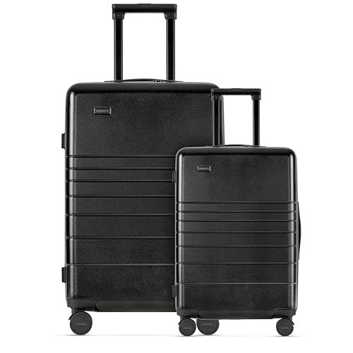 ETERNITIVE - E3 Koffer | Reiskoffer gemaakt van polycarbonaat & ABS | Lichtgewicht koffer met wieltjes 360° | Harde koffer met TSA-slot | Handbagage koffer