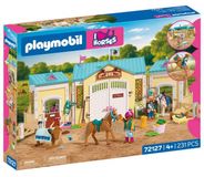 PLAYMOBIL "Ik hou van paarden" 72127 Groot paardencentrum met 2 paarden