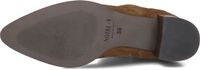 Notre-V 63231 Enkellaarsjes - Enkelboots met rits - Dames - Bruin - Maat 39