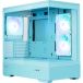 Zalman Boîtier Mini Tour Micro ATX P30 V2 ARGB avec panneaux vitrés (Menthe)