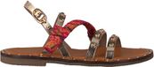 Ton & Ton Meisjes Platte sandalen - Sh709 - Goud - Leer - Maat 31