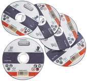 CONNEX Tarcza tnąca ze stali nierdzewnej 230 mm, 5 szt., grubość 1,9 mm