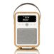 VQ Monty Radio DAB+ portable numérique bois Bluetooth réveil FM