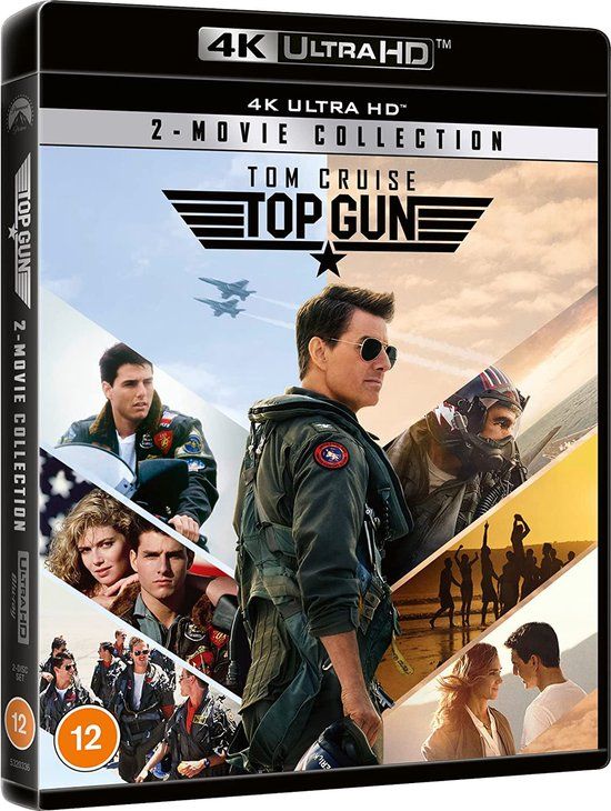 Dutch Film Works Top Gun & Top Gun - Maverick - double pack 4K [Blu-ray] [Region A & B & C]
