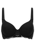 Schiesser Bügel-BH Unique Cotton Zwart 80D
