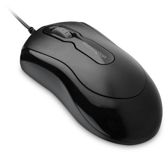 Kensington Mouse-In-A-Box USB Muis voor Bureau - Zwart