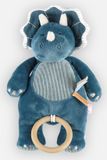 Noukie's Mini musicale knuffel draak blauw