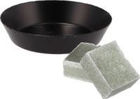 Merkloos Amberblokjes/geurblokjes cadeauset - eucalyptus geur - inclusief schaaltje