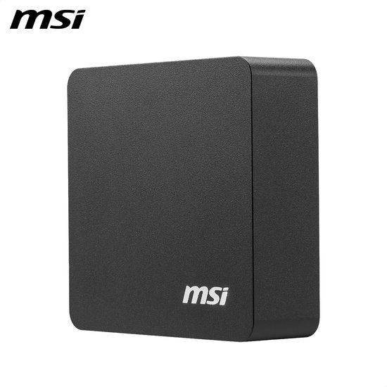 MSI Cubi NUC AI+ 3MG-002EU Copilot+ PC Intel Core Ultra 9 386H 32 GB DDR5-SDRAM 1 TB SSD Windows 11 Pro Mini PC Zwart