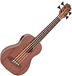 Gear4music Deluxe Elektro-akoestische Bas Ukulele van Sapele