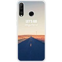 P30 Lite Citation 03 Bedrukt siliconen hoesje