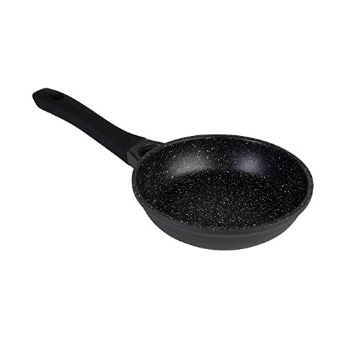 Wenco Premium Braadpan - Ø 20 cm - Inductie - Anti-aanbaklaag - Zwart/Bruin - Model 2023