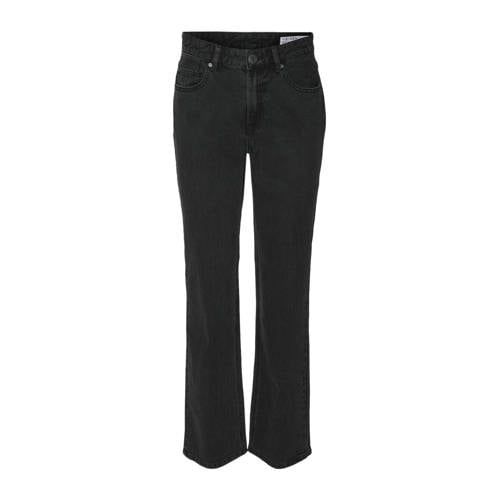 VERO MODA VMTESSA High Waist Straight Jeans - Black