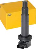HELLA 5DA 193 175-931 Bobine - 12V - 4-polig - Bougieschacht bobine - Geschroefd