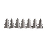 DBKD Décoration Tree in a row 60 cm Taupe, 7x60 cm