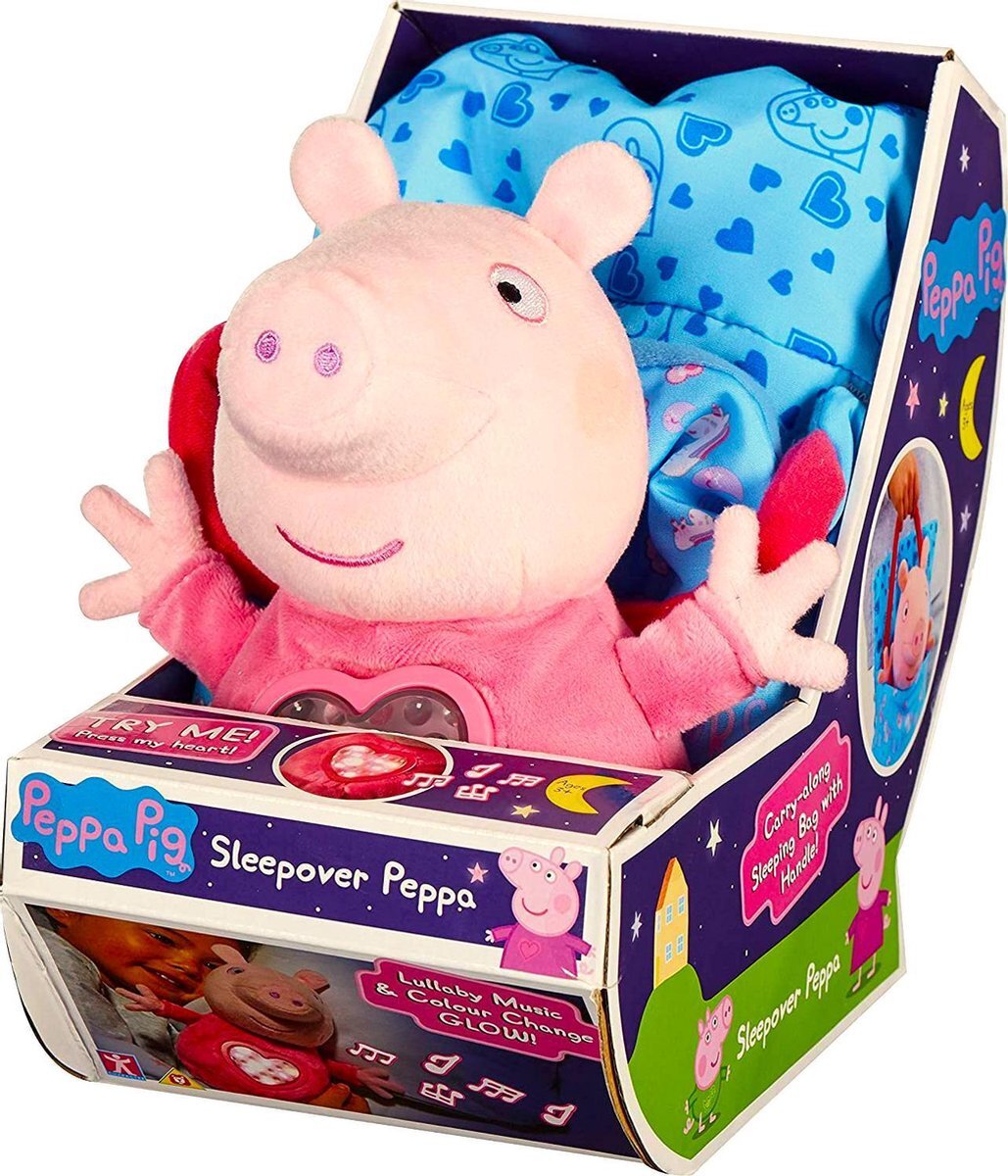Peppa Pig 6926 Sleepover Peppa, Roze