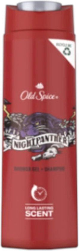 Old Spice Nightpanther Douchegel / Shampoo - 400 ml