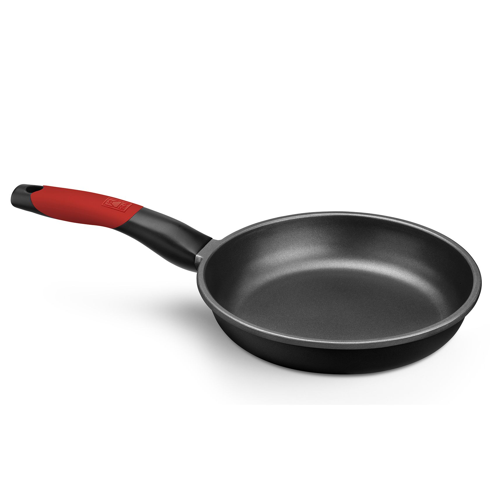 Monix Premiere A4112 - 30cm Round All-Purpose Pan - Black/Red