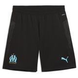 PUMA Olympique Marseille trainingsshort Heren Zwart S