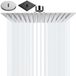 PromoHome Douchekop Vierkant 20x20cm - 8 Inch - RVS 304 - Verstelbare Hoofddouche - Zilver