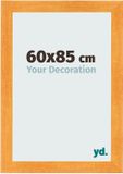yd. Cadre photo 60x85 cm Orange MDF Pisa