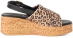 Tamaris Core Dames Plateau Sandalen - Bruin - Maat 36