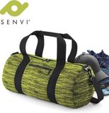 Senvi Fashion Reistas-Weekendtas Kleur Geel-Zwart