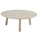 4 Seasons Outdoor Salute lounge tuintafel 80xH30 cm ceramic latte Taste