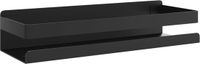 vidaXL Doucherekje 30x10x6 cm geborsteld 304 roestvrij staal matzwart