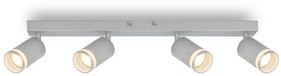B.K.Licht Briloner Rub - Plafondspot - 2832044 - Draaibaar - Acryl applicatie - 56 x 6 x 16 cm - Mat chroom