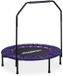 Merkloos Relaxdays Fitness trampoline - Ø102 cm - Opvouwbaar - Paars