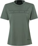 VAUDE Women's Qimsa Logo Shirt, agave, Korte mouw, Maat 40