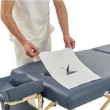 Master Massage wegwerp gezichtsuitsparing hoofdeinde afdekking overtrek voor hoofdkussen voor massagebed accessoires 100 st./pack