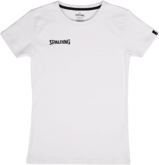 Spalding Essential T-Shirt Dames - Wit - Maat XS