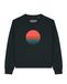Watapparel Sweatshirt 'Abstract 03' blauw / rood / zwart