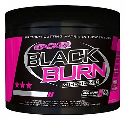 Stacker 2 Black Burn Micronized Orange