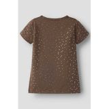 NAME IT MINI sportshirt - donkerbruin
