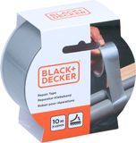 BLACK+DECKER Reparatietape 48mm x 10m - Zilver