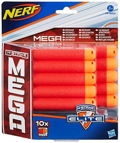 Hasbro Nerf A4368E24 N-Strike Elite MEGA Darts, Nerf accessoires