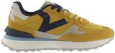 Victoria Rush - Baskets basses sportives unisex jaune cuir/synthétique/textile taille 42