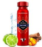 Old Spice Captain Deodorant Lichaamsspray voor Mannen 150 ml