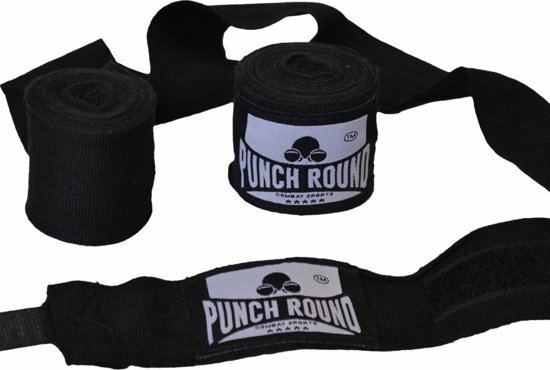 Punch Roundâ„¢ Perfect Stretch Bandages Zwart 260 cm Punch Round Bandage