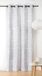 LINDER Gordijn met wolkenpatroon – Upcycle stof – Onirique Style – Geweer Canon oogjes – kleur stoomgrijs en wit – 140 x 240 cm – 67% polyester 31% katoen 2% andere vezels – collectie wolk