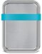 Boddels Lunchbox SMACHT 1400 ml - broodtrommel van roestvrij staal, turquoise